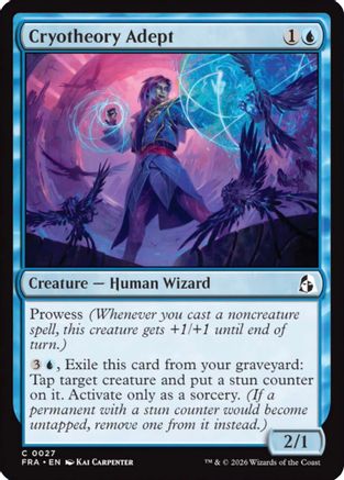 Cryotheory Adept (FRA-027) - Reality Fracture Foil
