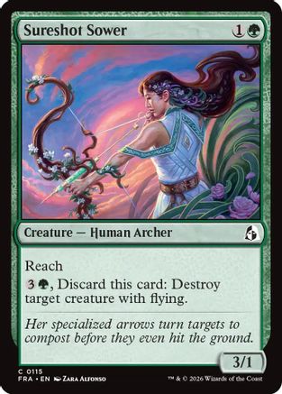 Sureshot Sower (FRA-115) - Reality Fracture Foil