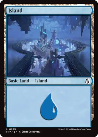 Island (0283) (FRA-283) - Reality Fracture Foil