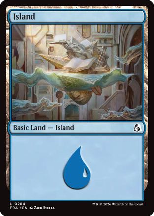 Island (0284) (FRA-284) - Reality Fracture Foil