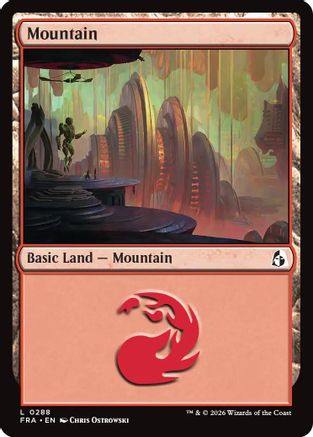 Mountain (0288) (FRA-288) - Reality Fracture Foil