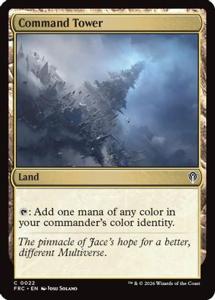Command Tower (-022) - Commander: Reality Fracture