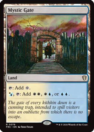 Mystic Gate (-076) - Commander: Reality Fracture