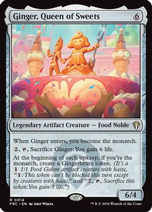 Ginger, Queen of Sweets (-014) - Commander: Reality Fracture