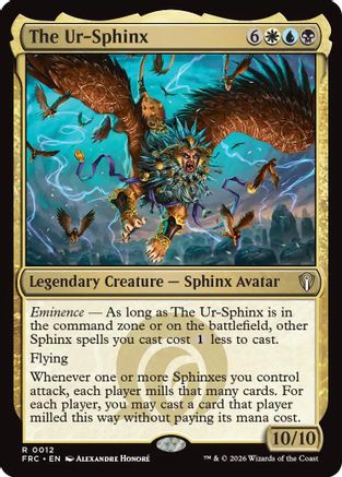 The Ur-Sphinx (-012) - Commander: Reality Fracture