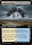 Turbulent Shore (Extended Art) (-102) - Commander: Reality Fracture