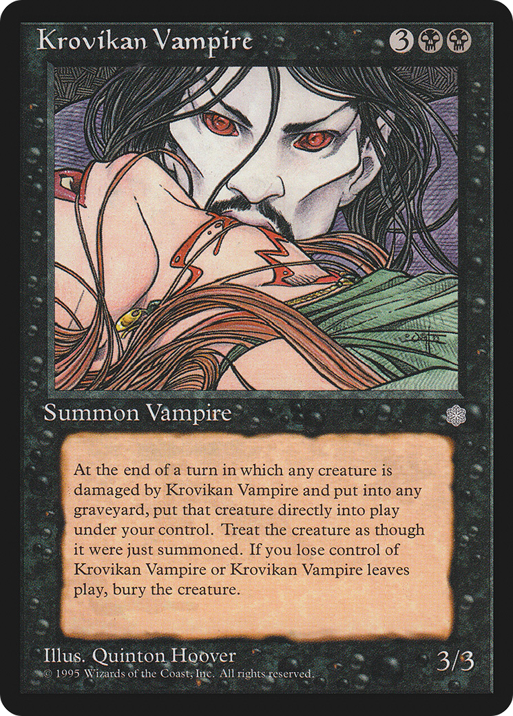 Krovikan Vampire (ICE-141) - Ice Age