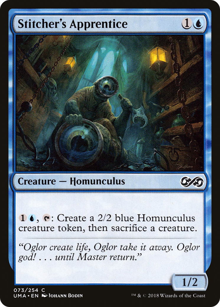 Stitcher's Apprentice (UMA-073) - Ultimate Masters Foil
