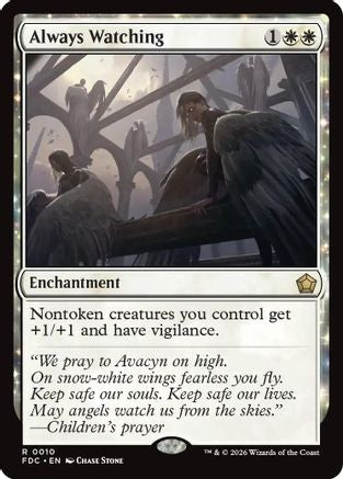 Always Watching (FDC-010) - Commander: Foundations