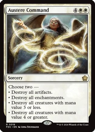 Austere Command (FDC-018) - Commander: Foundations