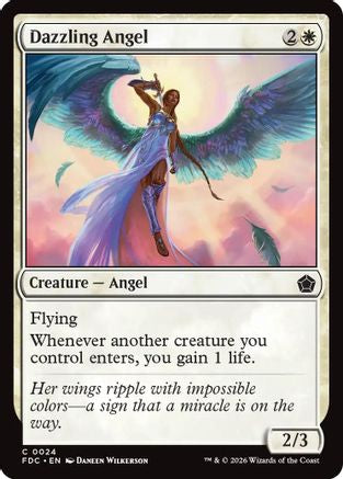 Dazzling Angel (FDC-024) - Commander: Foundations