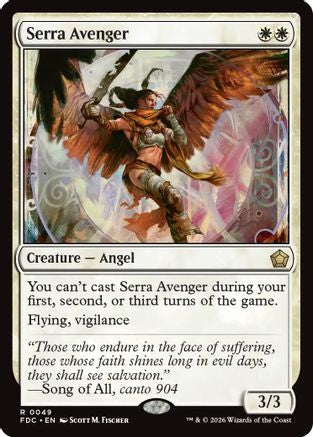 Serra Avenger (FDC-049) - Commander: Foundations