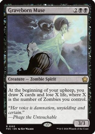 Graveborn Muse (FDC-103) - Commander: Foundations