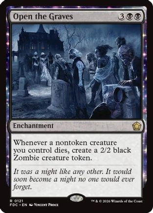Open the Graves (FDC-121) - Commander: Foundations