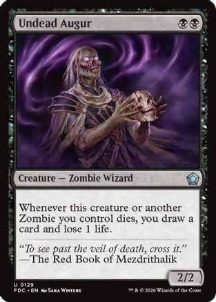 Undead Augur (FDC-129) - Commander: Foundations