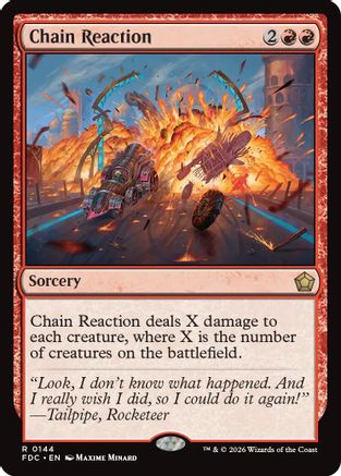 Chain Reaction (FDC-144) - Commander: Foundations