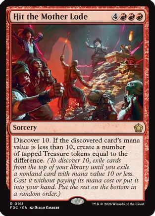Hit the Mother Lode (FDC-161) - Commander: Foundations