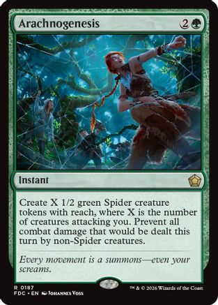 Arachnogenesis (FDC-187) - Commander: Foundations