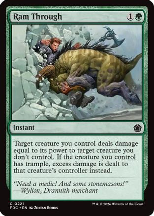 Ram Through (FDC-221) - Commander: Foundations