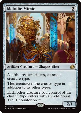 Metallic Mimic (FDC-269) - Commander: Foundations
