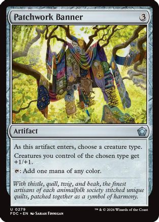 Patchwork Banner (FDC-279) - Commander: Foundations