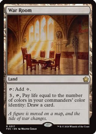 War Room (FDC-317) - Commander: Foundations
