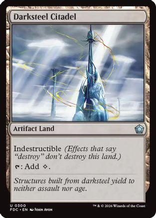 Darksteel Citadel (FDC-300) - Commander: Foundations