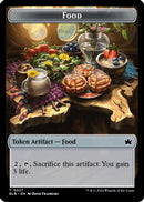 Food // Clue Token Double-Sided Token (SOS-27 // 14) - Secrets of Strixhaven Foil