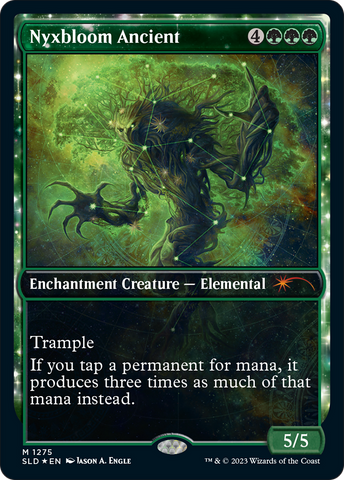 Nyxbloom Ancient (SLD-1275) - Secret Lair Drop: (Showcase, enchantment) Foil