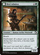 Bird Admirer // Wing Shredder (MID-169) - Innistrad: Midnight Hunt: (Double Faced Transform)