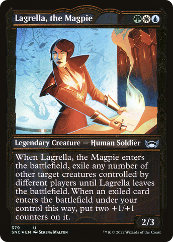 Lagrella, the Magpie (SNC-379) - Streets of New Capenna: (Showcase) Foil