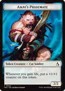 Ajani's Pridemate // Ajani Resolute Double-Sided Token (FRA-2 // 16) - Reality Fracture