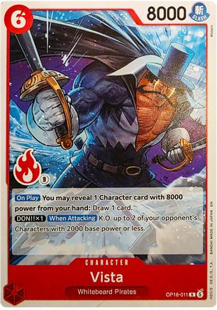 Vista (Ace Deck) (OP16-011) - Set Sail Deck Set