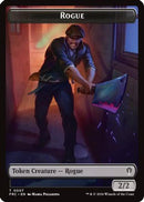 Rogue // Zombie Army Double-Sided Token (FRC-7 // 8) - Commander: Reality Fracture Foil