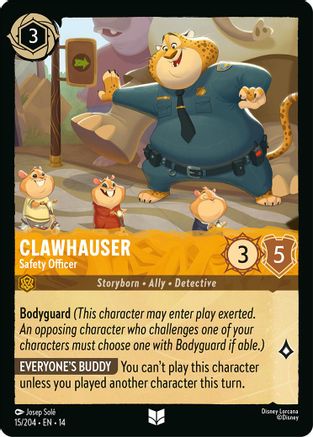 Clawhauser - Safety Officer (15/204) - Hyperia City