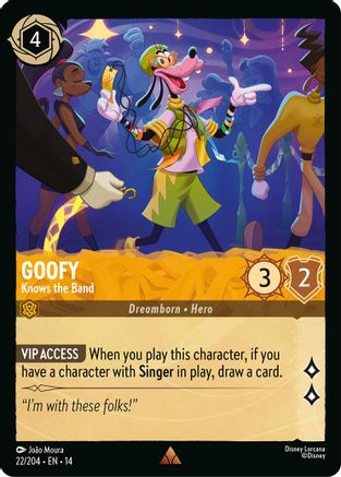 Goofy - Knows the Band (22/204) - Hyperia City