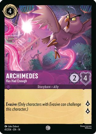 Archimedes - Has Had Enough (41/204) - Hyperia City Cold Foil