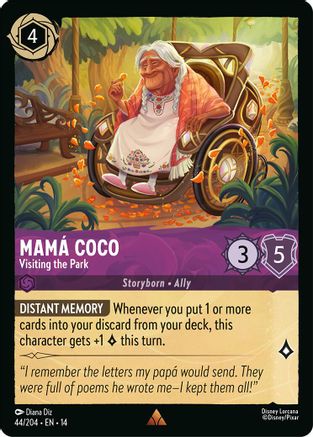 Mama Coco - Visiting the Park (44/204) - Hyperia City Cold Foil
