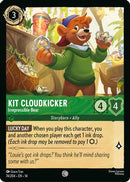 Kit Cloudkicker - Irrepressible Bear (74/204) - Hyperia City Cold Foil
