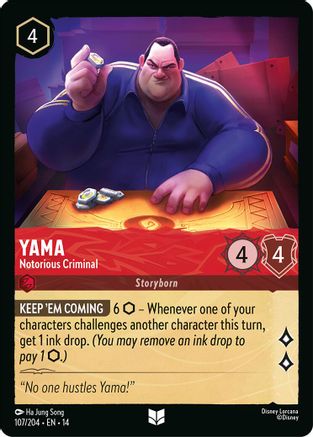 Yama - Notorious Criminal (107/204) - Hyperia City Cold Foil