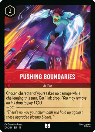 Pushing Boundaries (129/204) - Hyperia City Cold Foil