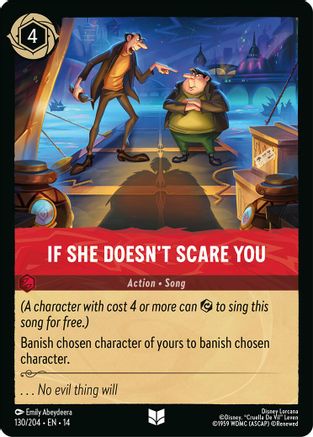 If She Doesn't Scare You (130/204) - Hyperia City Cold Foil