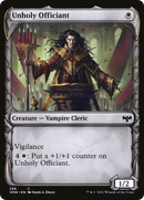Unholy Officiant (VOW-286) - Innistrad: Crimson Vow: (Showcase)