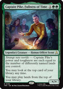 Captain Pike, Fullness of Time (TRK-188) - Star Trek Foil