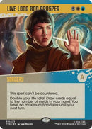 Live Long and Prosper (Showcase) (TRK-423) - Star Trek Foil