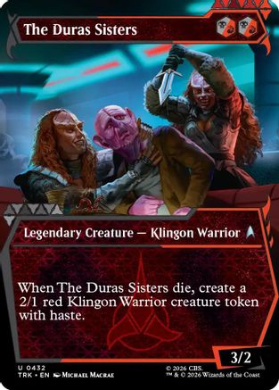 The Duras Sisters (Showcase) (TRK-432) - Star Trek