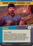 Mirror Universe Intrusion (Showcase) (Surge Foil) (TRK-548) - Star Trek Foil