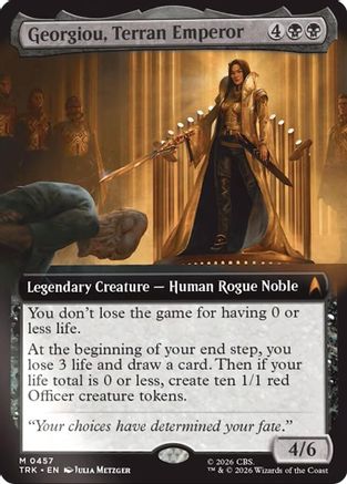 Georgiou, Terran Emperor (Extended Art) (TRK-457) - Star Trek