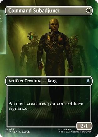 Command Subadjunct (Borderless) (TRK-341) - Star Trek