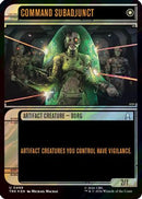 Command Subadjunct (Showcase) (Surge Foil) (TRK-498) - Star Trek Foil